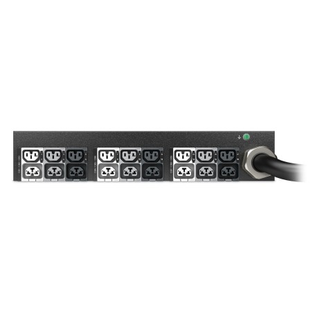 APC PDU en rack NetShelter Advanced avec compteur, 2U, 3 phases, 415 V, 41,4 kVA, 60 A, 18 prises
