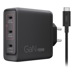 Lenovo 40AW100BEU chargeur d'appareils mobiles Universel Noir Secteur Intérieure