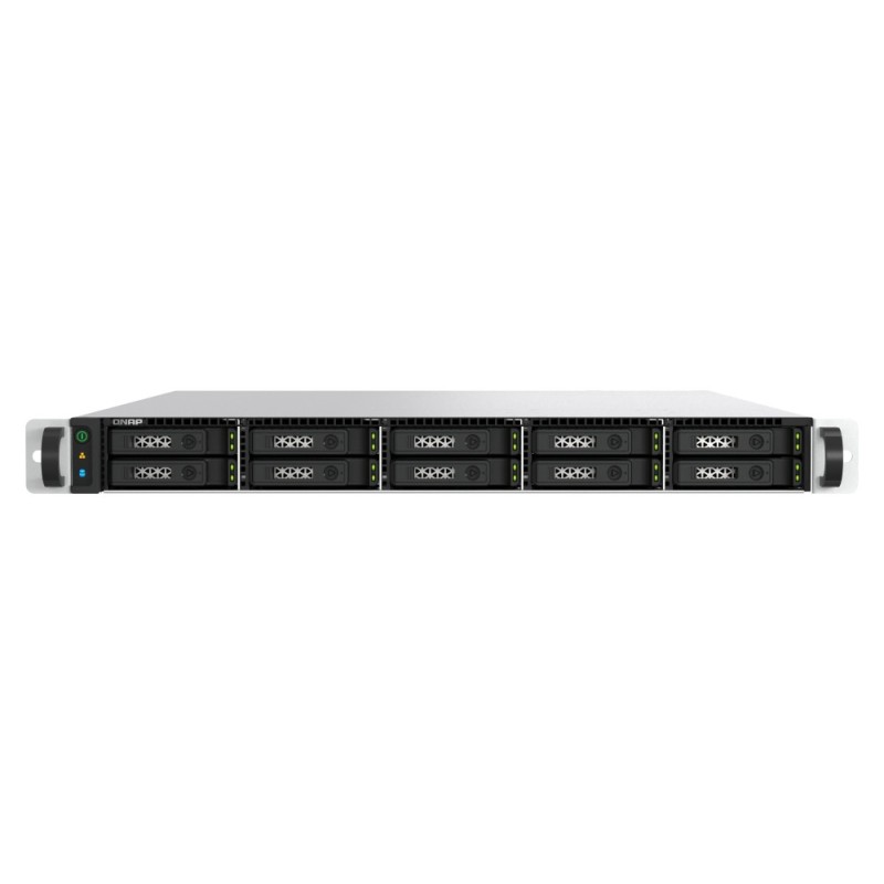 QNAP TS-h1077AFU-R7-32G NAS Rack (1 U) AMD Ryzen™ 7 32 Go DDR5 0 To QNAP QTS Noir, Gris