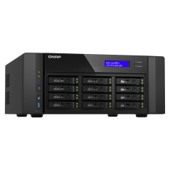QNAP QAI-h1290FX NAS Tower EPYC 7302P 128 Go DDR4 0 To QuTS hero Noir