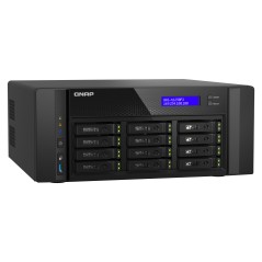 QNAP QAI-h1290FX NAS Tower EPYC 7302P 128 Go DDR4 0 To QuTS hero Noir