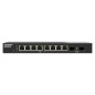 QNAP QSW-L2110-2S8T commutateur réseau Géré Bureau Noir