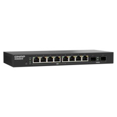 QNAP QSW-L2110-2S8T commutateur réseau Géré Bureau Noir