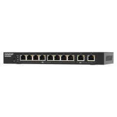 QNAP QSW-L2110-10T commutateur réseau Géré Bureau Noir