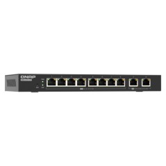 QNAP QSW-L2110-10T commutateur réseau Géré Bureau Noir