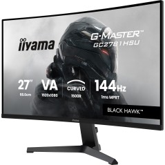 iiyama G-MASTER GC2781HSU-B1 écran plat de PC 68,6 cm (27") 1920 x 1080 pixels Full HD LCD Noir