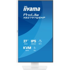 iiyama ProLite XB2797QSNP-W1 écran plat de PC 68,6 cm (27") 2560 x 1440 pixels Quad HD LCD Blanc
