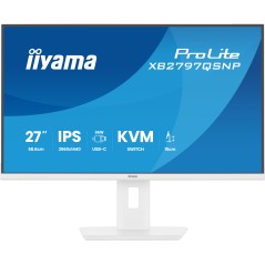 iiyama ProLite XB2797QSNP-W1 écran plat de PC 68,6 cm (27") 2560 x 1440 pixels Quad HD LCD Blanc