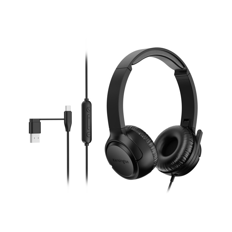 Kensington H950 EQ Micro‑casque supra‑aural USB-C/USB-A