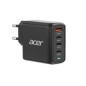 Acer ZL.ADTCC.00L chargeur d'appareils mobiles Universel Noir Secteur Charge rapide Intérieure Acer ZL.ADTCC.00L chargeur d'appareils mobiles Universel Noir Secteur Charge rapide Intérieure