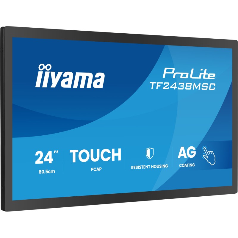 iiyama TF2438MSC-B2 Panneau de commande tactile 60,5 cm (23.8") 1920 x 1080 pixels iiyama TF2438MSC-B2 Panneau de commande tactile 60,5 cm (23.8") 1920 x 1080 pixels