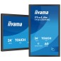 iiyama TF2438MSC-B2 Panneau de commande tactile 60,5 cm (23.8") 1920 x 1080 pixels iiyama TF2438MSC-B2 Panneau de commande tactile 60,5 cm (23.8") 1920 x 1080 pixels