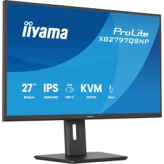 iiyama ProLite XB2797QSNP-B1 écran plat de PC 68,6 cm (27") 2560 x 1440 pixels Quad HD LCD Noir
