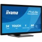 iiyama ProLite T2438MSC-B2 écran plat de PC 60,5 cm (23.8") 1920 x 1080 pixels Full HD LED Écran tactile Noir iiyama ProLite T2438MSC-B2 écran plat de PC 60,5 cm (23.8") 1920 x 1080 pixels Full HD LED Écran tactile Noir