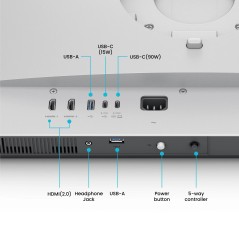 BenQ MA270UP écran plat de PC 68,6 cm (27") 3840 x 2160 pixels 4K Ultra HD Blanc