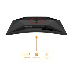 AOC G4 C32G4Z écran plat de PC 80 cm (31.5") 1920 x 1080 pixels Full HD LCD Noir, Rouge