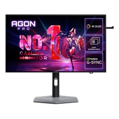 AOC AGP327UZD écran plat de PC 80 cm (31.5") 3840 x 2160 pixels 4K Ultra HD OLED Noir, Gris