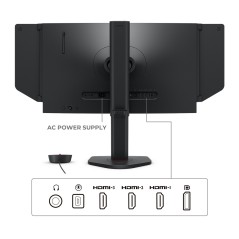 ZOWIE XL2566X+ écran plat de PC 62,2 cm (24.5") 1920 x 1080 pixels Full HD Noir