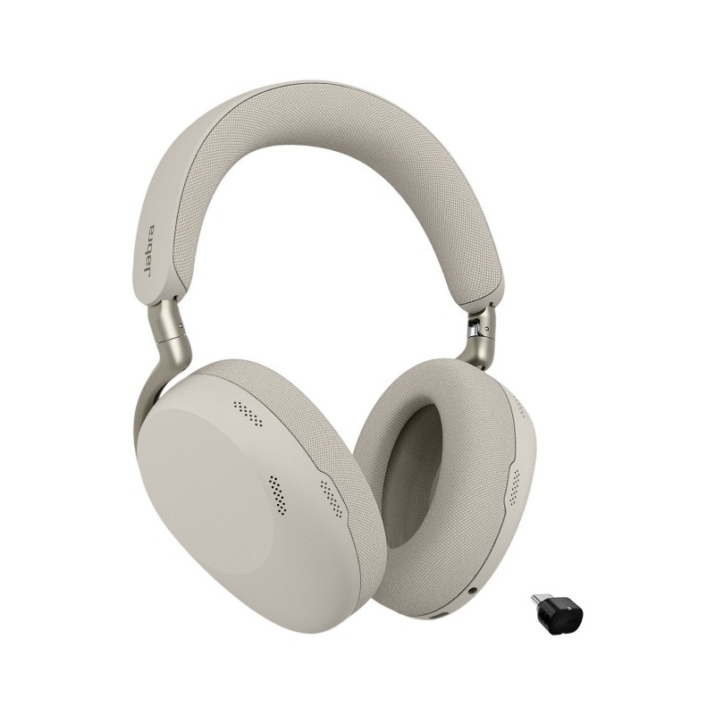 Jabra Evolve3 85 UC + Link 390c Casque Sans fil Arceau Appels/Musique USB Type-C Bluetooth Gris