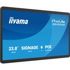 iiyama ProLite S2425AS-B1P Écran plat de signalisation numérique 60,5 cm (23.8") LCD Wifi 500 cd m² Full HD Noir Intégré dans