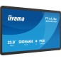 iiyama ProLite S2425AS-B1P Écran plat de signalisation numérique 60,5 cm (23.8") LCD Wifi 500 cd/m² Full HD Noir Intégré dans iiyama ProLite S2425AS-B1P Écran plat de signalisation numérique 60,5 cm (23.8") LCD Wifi 500 cd/m² Full HD Noir Intégré dans