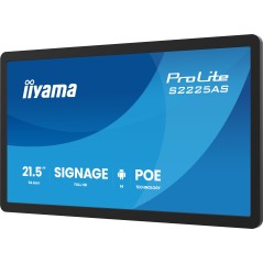 iiyama ProLite S2225AS-B1P Écran plat de signalisation numérique 54,6 cm (21.5") LCD Wifi 500 cd m² Full HD Noir Intégré dans