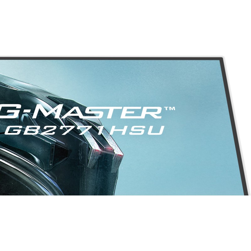iiyama G-MASTER GB2771HSU-W1 écran plat de PC 68,6 cm (27") 1920 x 1080 pixels Full HD LCD Blanc iiyama G-MASTER GB2771HSU-W1 écran plat de PC 68,6 cm (27") 1920 x 1080 pixels Full HD LCD Blanc