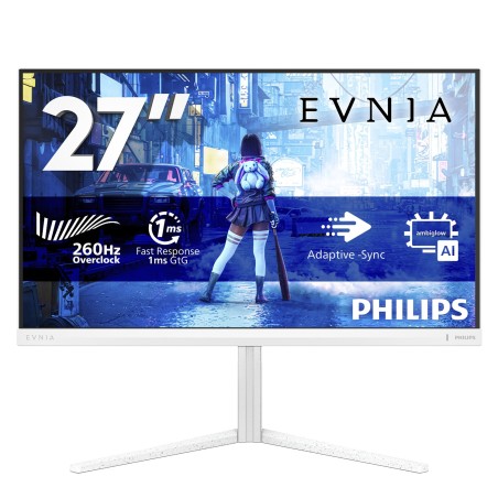 Philips Evnia 5000 27M2N5201P/00 écran plat de PC 68,6 cm (27") 1920 x 1080 pixels Full HD LCD Blanc