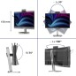 Philips 4000 series 24B2U4301H/00 écran plat de PC 60,5 cm (23.8") 1920 x 1080 pixels Full HD LCD Gris Philips 4000 series 24B2U4301H/00 écran plat de PC 60,5 cm (23.8") 1920 x 1080 pixels Full HD LCD Gris