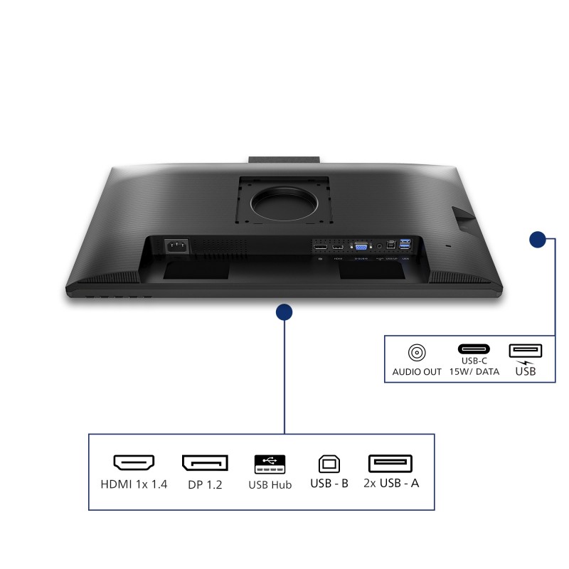 Philips 3000 series 24B2N3200JH/00 écran plat de PC 60,5 cm (23.8") 1920 x 1080 pixels Full HD LCD Noir