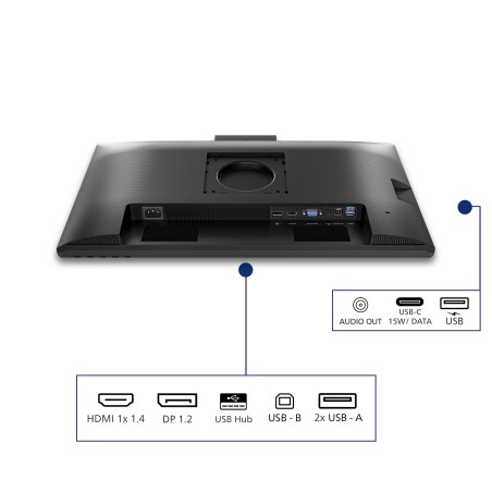 Philips 3000 series 24B2N3200JH 00 écran plat de PC 60,5 cm (23.8") 1920 x 1080 pixels Full HD LCD Noir
