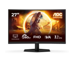 AOC G4 C27G42ZE écran plat de PC 68,6 cm (27") 1920 x 1080 pixels Full HD LCD Noir, Rouge