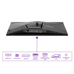 AOC AGON PRO AG326UZD2 écran plat de PC 80 cm (31.5") 3840 x 2160 pixels 4K Ultra HD OLED Noir