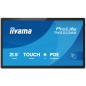 iiyama TW2223AS-B3P Écran d'affichage dynamique Écran plat interactif 54,6 cm (21.5") Wifi 450 cd/m² Full HD Noir Écran tactile