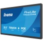 iiyama TW2223AS-B3P Écran d'affichage dynamique Écran plat interactif 54,6 cm (21.5") Wifi 450 cd/m² Full HD Noir Écran tactile