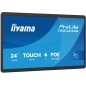 iiyama TW2424AS-B3P Écran d'affichage dynamique Écran plat interactif 60,5 cm (23.8") Wifi 450 cd/m² Full HD Noir Écran tactile