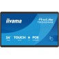 iiyama TW2424AS-B3P Écran d'affichage dynamique Écran plat interactif 60,5 cm (23.8") Wifi 450 cd/m² Full HD Noir Écran tactile