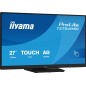 iiyama ProLite T2754MSC-B2AG écran plat de PC 68,6 cm (27") 1920 x 1080 pixels Full HD LED Écran tactile Multi-utilisateur Noir iiyama ProLite T2754MSC-B2AG écran plat de PC 68,6 cm (27") 1920 x 1080 pixels Full HD LED Écran tactile Multi-utilisateur Noir