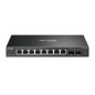 TP-Link ES210X-M2 commutateur réseau Géré 2.5G Ethernet (100/1000/2500) Montage sur le bureau ou sur le mur Noir TP-Link ES210X-M2 commutateur réseau Géré 2.5G Ethernet (100/1000/2500) Montage sur le bureau ou sur le mur Noir