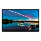 Lenovo ThinkVision T86 écran plat de PC 2,18 m (86") 3840 x 2160 pixels 4K Ultra HD LED Écran tactile Noir