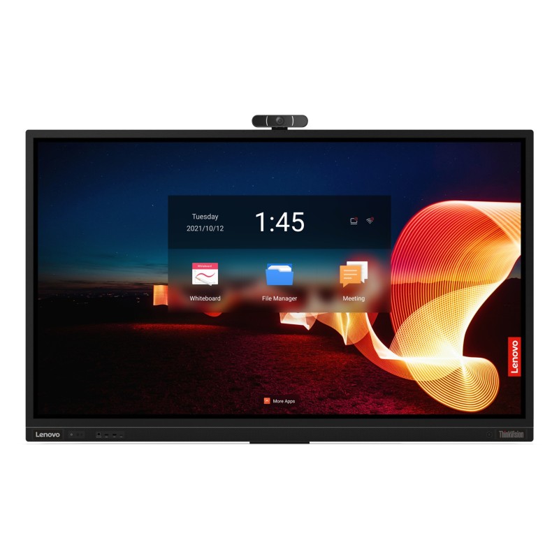Lenovo ThinkVision T75 écran plat de PC 190,5 cm (75") 3840 x 2160 pixels 4K Ultra HD LED Écran tactile Noir Lenovo ThinkVision T75 écran plat de PC 190,5 cm (75") 3840 x 2160 pixels 4K Ultra HD LED Écran tactile Noir