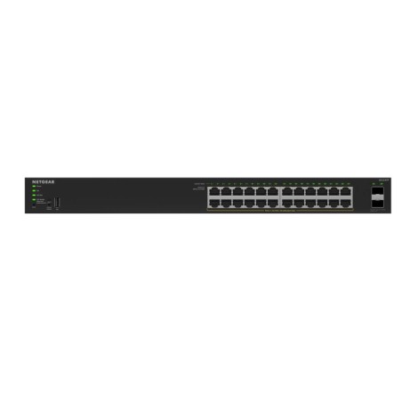 NETGEAR GS324TPv2 Géré L2/L3 Gigabit Ethernet (10/100/1000) Connexion Ethernet, supportant l'alimentation via ce port (PoE) 1U