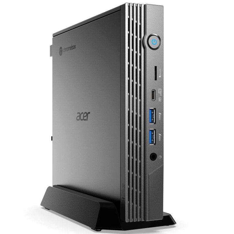 Acer Chromebox CXI5 Intel® Core™ i5 i5-1235U 16 Go DDR4-SDRAM 256 Go SSD ChromeOS Mini PC Argent