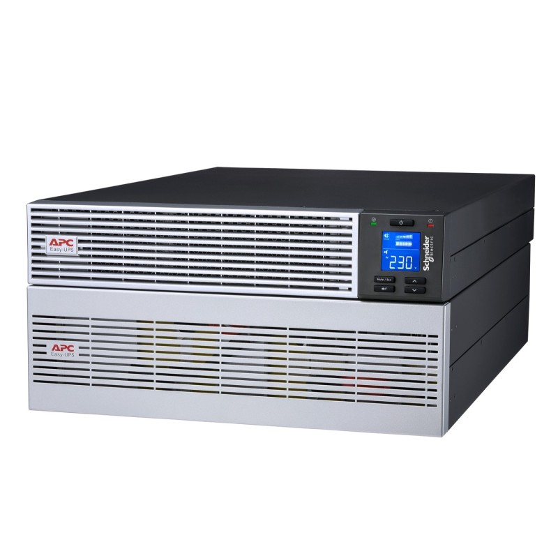 APC Easy UPS On-Line, 6kVA/6kW, Lithium-ion, Rack/Tour 5U, 230V, Borniers