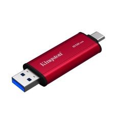 Kingston Technology 512GB Dual USB-A C Portable SSD, Up to 1050MB s USB 3.2 Gen 2