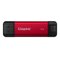 Kingston Technology 1TB Dual USB-A C Portable SSD, Up to 1050MB s USB 3.2 Gen 2