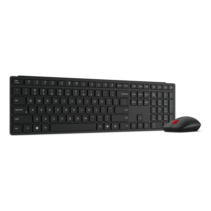 Lenovo 4X31S04847 clavier Souris incluse maison/bureau RF sans fil + Bluetooth Anglais britannique Noir Lenovo 4X31S04847 clavier Souris incluse maison/bureau RF sans fil + Bluetooth Anglais britannique Noir