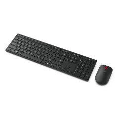 Lenovo 4X31S04847 clavier Souris incluse maison/bureau RF sans fil + Bluetooth Anglais britannique Noir