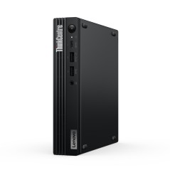 Lenovo ThinkCentre M70q Gen 5 Intel® Core™ i3 i3-14100T 8 Go DDR5-SDRAM 512 Go SSD Windows 11 Pro Mini PC Noir