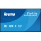 iiyama LH8664UHS-B3AG Écran d'affichage dynamique Écran plat de signalisation numérique 2,17 m (85.6") Wifi 500 cd/m² 4K Ultra iiyama LH8664UHS-B3AG Écran d'affichage dynamique Écran plat de signalisation numérique 2,17 m (85.6") Wifi 500 cd/m² 4K Ultra